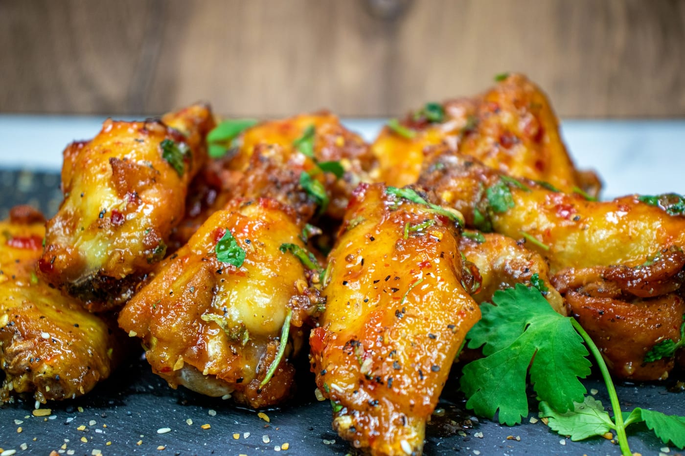 1/2 Dozen Chicken Wings $8