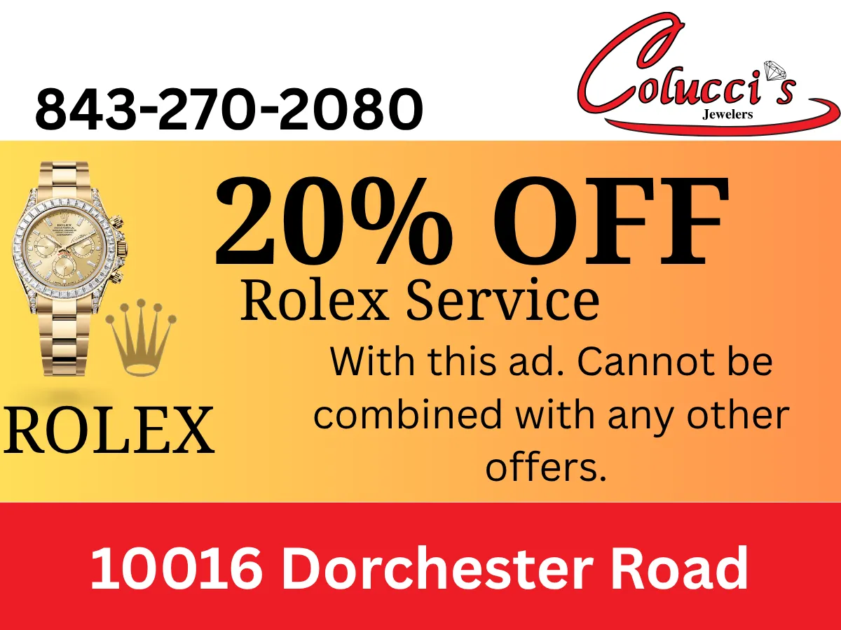 20% Off Rolex Service